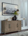 Chrestner - Gray - Dining Room Server - Simple Home Plus