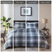 Parkston - 3M Scotchgard Down Alternative All Season Comforter Set - Gray - Simple Home Plus