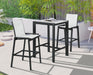 Nizuc - Outdoor Patio Square Bar Table - Simple Home Plus