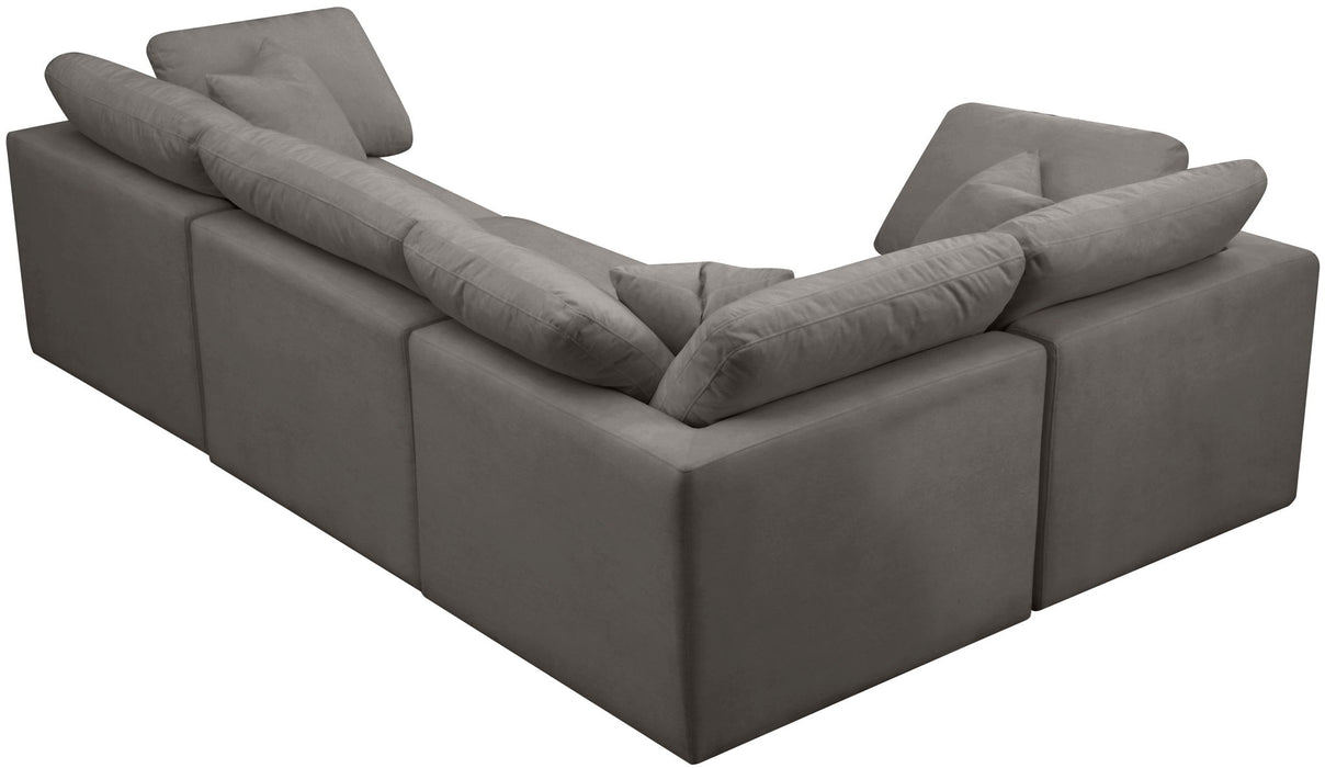 Plush - 4 Piece Modular Sectional - Simple Home Plus
