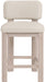 Paloma - Faux Leather Upholstered Counter Stool (Set of 2) - Simple Home Plus