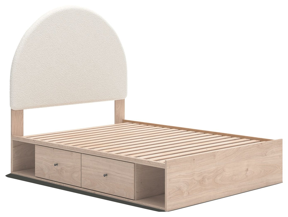 Arloster - Upholstered Panel Bed - Simple Home Plus