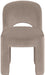 Celine - Velvet Performance Fabric Upholstered Dining Chair (Set of 2) - Taupe - Simple Home Plus