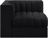 Rummi - Velvet Performance Fabric Upholstered Modular Corner Chair - Simple Home Plus