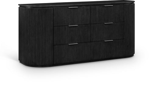 Astrid - Solid Wood And Oak Veneer Dresser - Simple Home Plus