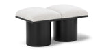 Pavilion - 2 Piece Modular Bench With Black Base - Simple Home Plus