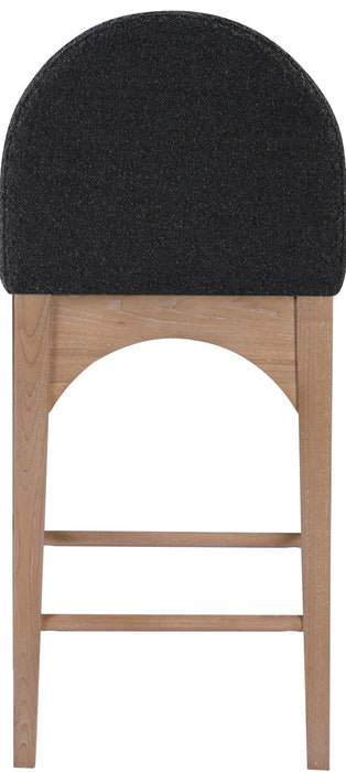 Waldorf - Boucle Stool With Natural Legs - Simple Home Plus