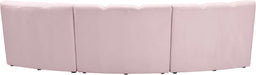Infinity - 3 Piece Velvet Modular Sectional - Simple Home Plus