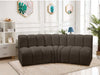 Arc - Boucle Fabric 3 Piece Modular Corner Sofa - Simple Home Plus
