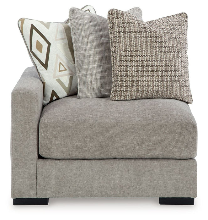 Aslan Court - Laf Corner Chair - Pebble - Simple Home Plus