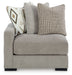 Aslan Court - Laf Corner Chair - Pebble - Simple Home Plus