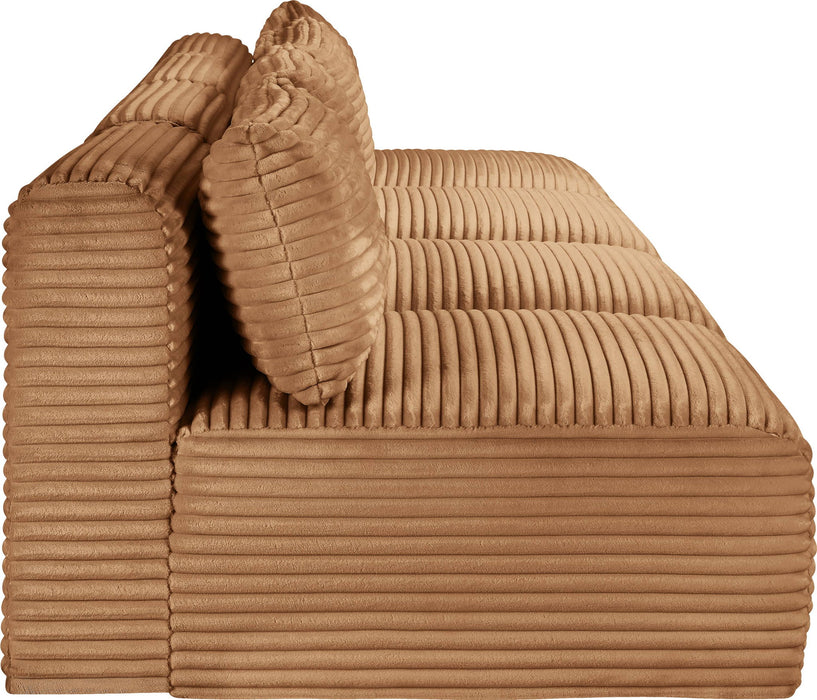 Shaggy - Fabric 4 Seat Modular Armless Sofa - Simple Home Plus