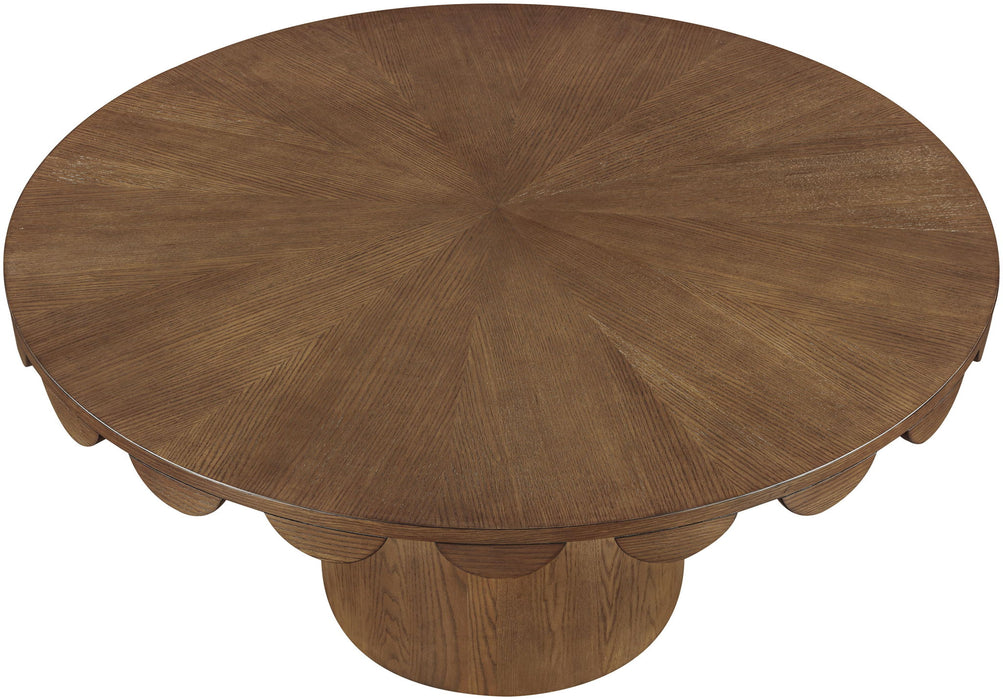 Dahlia - Oak Veneer Dining Table - Simple Home Plus