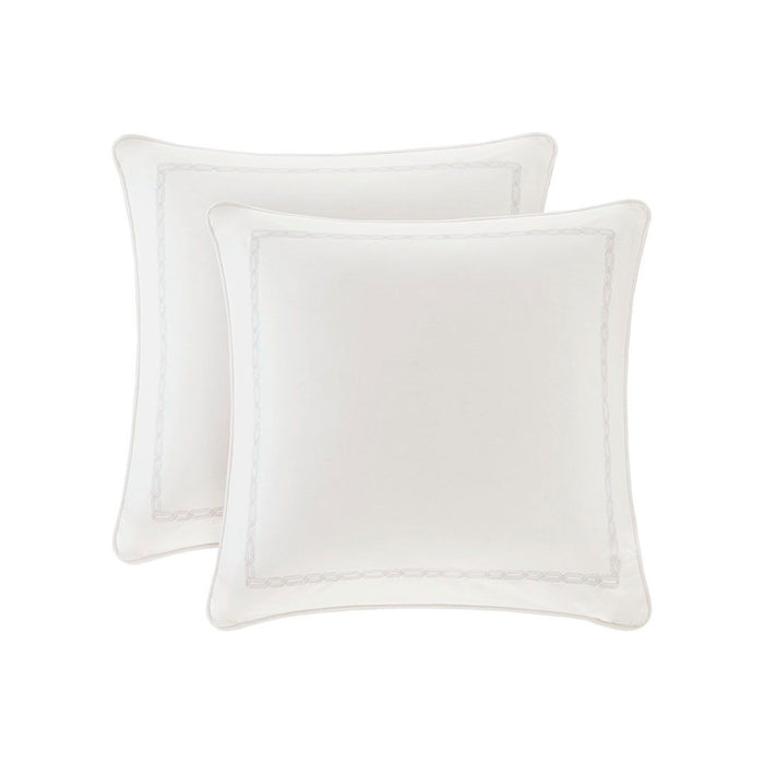 Hollywood Glam - King Comforter Set - White
