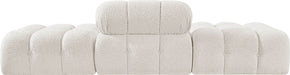 Ames - 3 Piece Boucle Upholstered Modular Sofa With 2 Backless Seats - Simple Home Plus