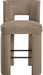 Zuno - Velvet Performance Fabric Upholstered Bar Stool (Set of 2) - Simple Home Plus
