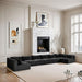 Shaggy - 8 Piece Modular U-Shaped Armless Sectional - Simple Home Plus