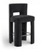 Zuno - Velvet Performance Fabric Upholstered Bar Stool (Set of 2) - Simple Home Plus