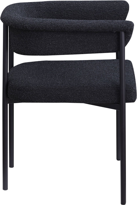 Malin - Boucle Dining Chair (Set of 2) - Simple Home Plus