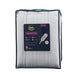 Fleece to Sherpa - Heated Throw Extra Comfort - Light Gray - Simple Home Plus
