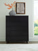 Danziar - Black - Five Drawer Wide Chest - Simple Home Plus