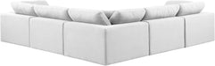 Comfy - 5 Piece Linen Modular Corner Sectional - Simple Home Plus