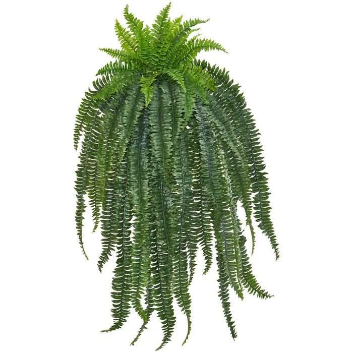 58" Boston Fern Artificial Hanging Plant