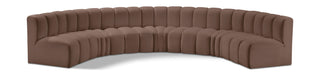 Arc - Faux Leather 7 Piece U-Shaped Modular Sofa - Simple Home Plus
