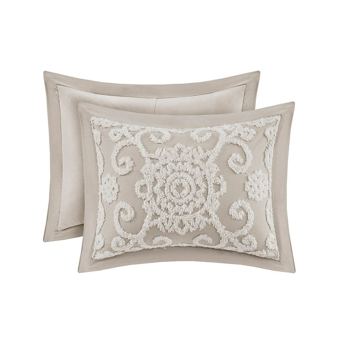 Suzanna - Comforter Mini Set - Taupe