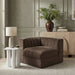 Rummi - Velvet Performance Fabric Upholstered Modular Corner Chair - Simple Home Plus