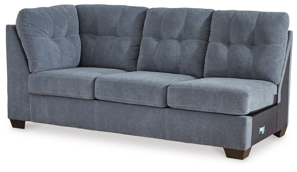Marleton - Laf Sofa - Denim - Simple Home Plus