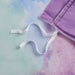 Cassiopeia - Twin Watercolor Tie Dye Printed Duvet Cover Set With Throw Pillow - Lavender - Simple Home Plus