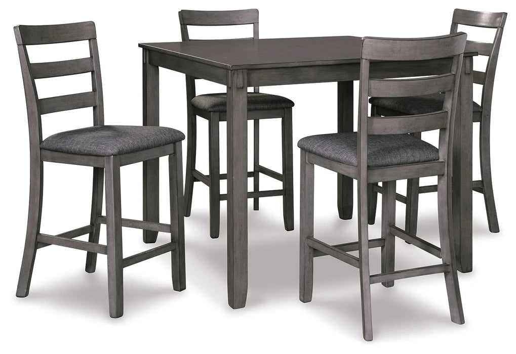 AS-IS Bridson - Square Counter TBL Set (Set of 5) - Gray