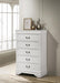 Louis Philippe - Five-drawer Chest - Simple Home Plus