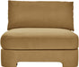 Hammond - Velvet Performance Fabric Upholstered Armless Chair - Simple Home Plus