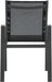 Nizuc - Outdoor Patio Dining Arm Chair With Gray Frame (Set of 2) - Simple Home Plus