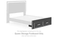 Zuraleus - Queen Storage Footboard - Black - Simple Home Plus