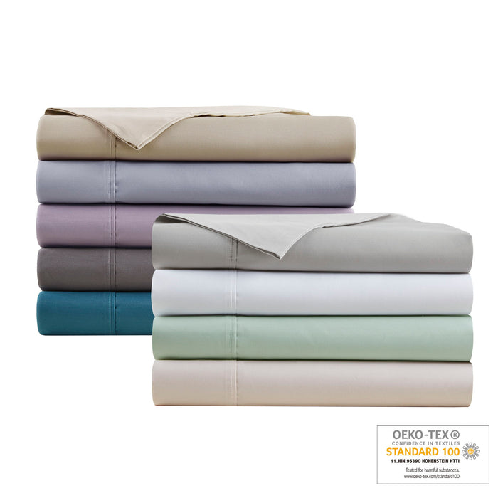 600 Thread Count - King Cooling Blend 4 Piece Sheet Set - Seafoam