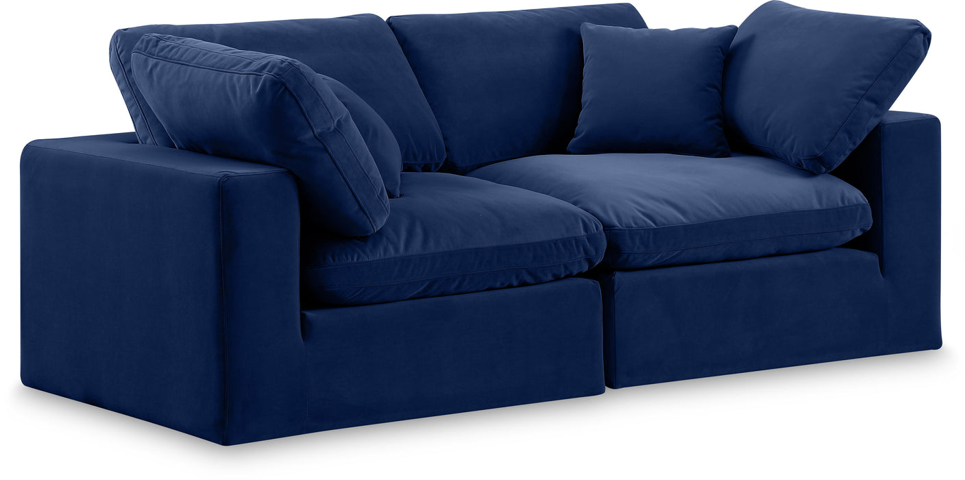 Comfy - Velvet Modular Sofa 2 Seats - Simple Home Plus