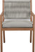 Maui - Water Resistant Outdoor Patio Dining Arm Chair (Set of 2) - Simple Home Plus