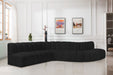 Arc - Boucle Fabric 7 Piece Modular Sofa - Simple Home Plus
