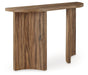 Austanny - Warm Brown - Sofa Table - Simple Home Plus