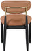 Riccio - Dining Side Chair (Set of 2) - Black And Gold Frame - Simple Home Plus
