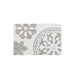 Casablanca - 25"Medallion Tufted Rug - Taupe - Simple Home Plus