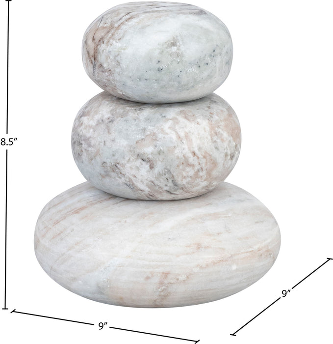 Pumpkin - 3 Piece Marble Decorative Object - Simple Home Plus