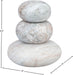Pumpkin - 3 Piece Marble Decorative Object - Simple Home Plus