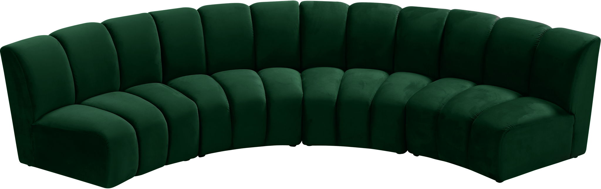 Infinity - 4 Piece Velvet Modular Sectional - Simple Home Plus