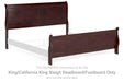 Alisdair - K/CK Sleigh HDBD/Ftbd - Reddish Brown - Simple Home Plus