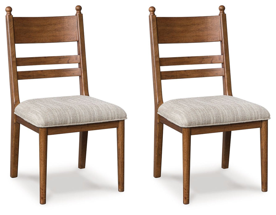 Greddinton - Dining Upholstered Side Chair (Set of 2) - Simple Home Plus