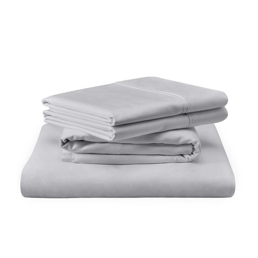Linens - Tempur Luxe Egyptian Cotton Sheet Set - Silver Mist - Simple Home Plus
